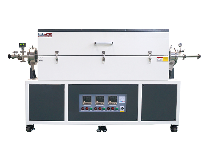 1200℃三溫區(qū)高溫管式爐